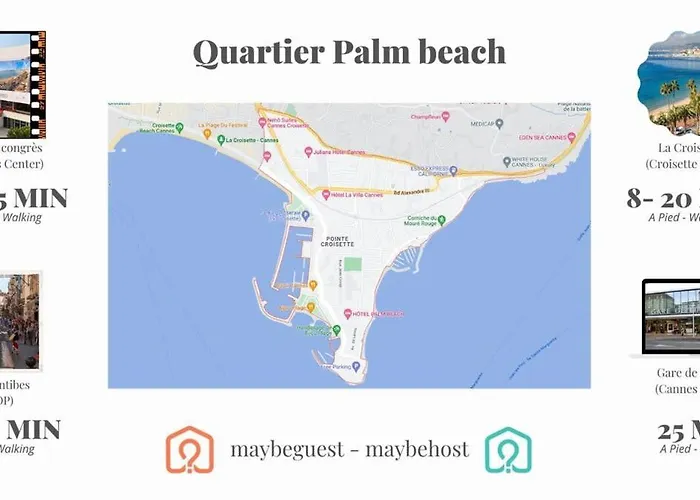 A071 - Spacieux Sur La Croisette 公寓 戛纳